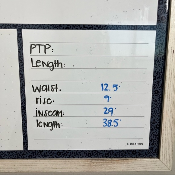 Altar'd State Women Jeans 24" Flare Bell Botton Raw Hem Mid Wash Denim High Rise - Picture 7 of 9